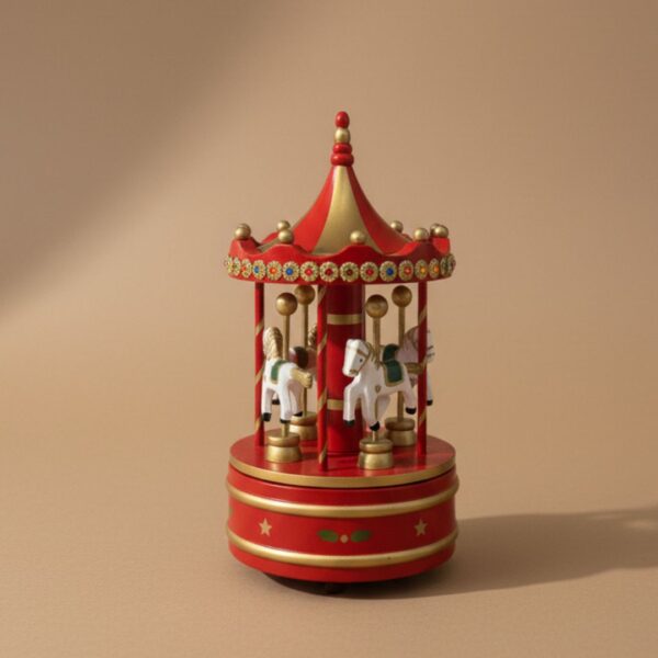 Caja de Música Carrusel Navideño