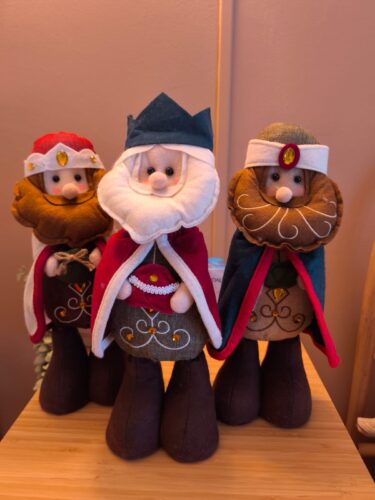 Set 3 Muñecos Reyes Magos Premium photo review
