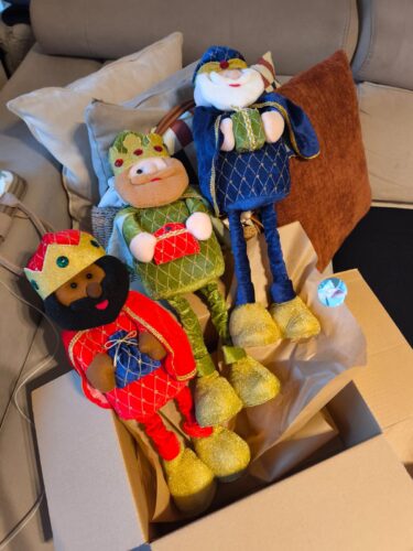 Set 3 Muñecos Reyes Magos Extensible photo review