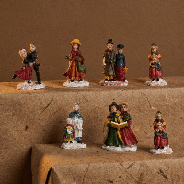 Pack 5 Figuras Navideñas - Villa Navideña