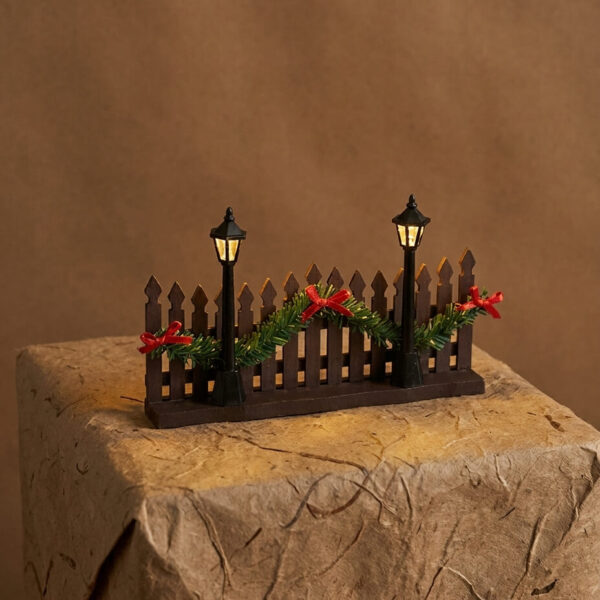 Valla con Farolas LED - Pueblo Navideño