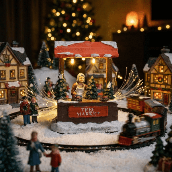 Puestos Navideños - Escenas Pueblo de Navidad 2