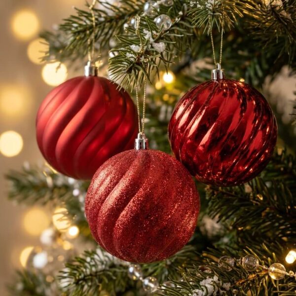 Bola de Navidad Roja 2