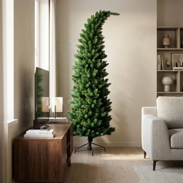 Árbol de Navidad Slim con Punta Curva 2
