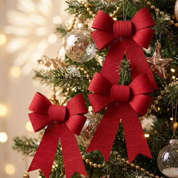 Pack 3 Lazos Rojos Navidad 2