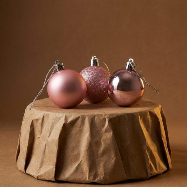 Pack 30 Bolas de Navidad 6cm 1