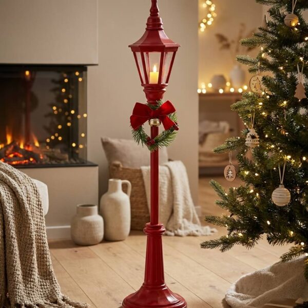 Farola de Navidad Decorada 2