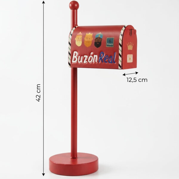 Buzón Navideño Americano Reyes Magos 3