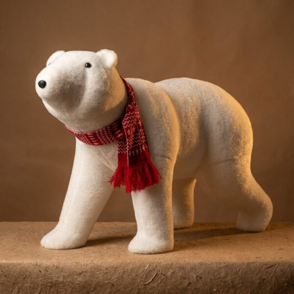 Oso Polar Decorativo de Navidad Grande 1