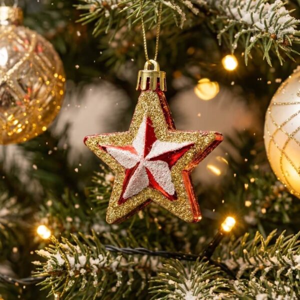 Colgante de Estrella Navidad 2