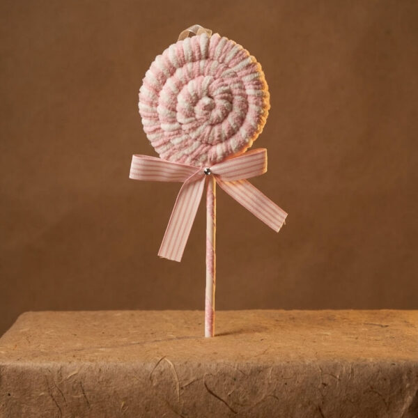 Colgante Navidad Piruleta Rosa 1