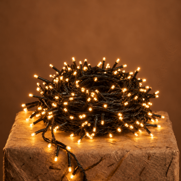 Guirnalda luz led navidad calida