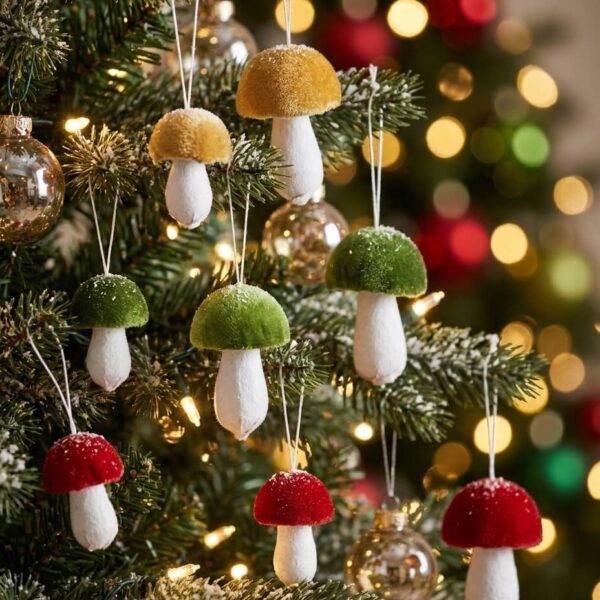 Set 9 Setas Colgante Navidad 2