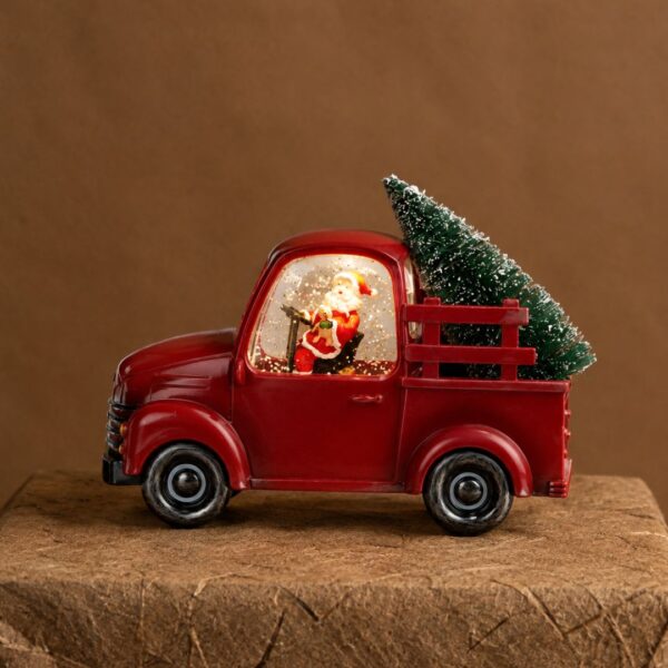 Bola de Nieve Navidad Camioneta
